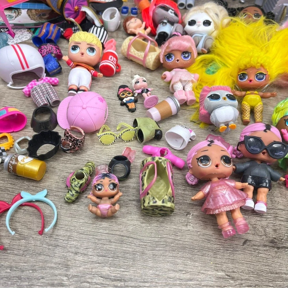 HUGE Lot LOL Surprise! - Boy Dolls, Clothes, Pets &‎ Accessories